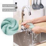 20 Pack Super Absorbent Microfiber Dish Cloths
