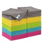 MR.SIGA Microfiber Cleaning Cloths - 50 Pack