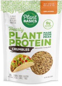 Hearty Plant Protein Crumbles - Unflavored, 8 oz