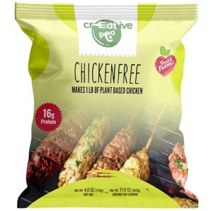 Vegan Chicken Substitute Made from TVP