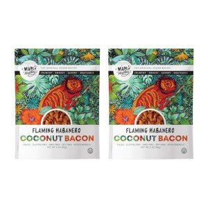 Flaming Habanero Organic Vegan Coconut Bacon
