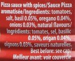 Mutti Pizza Sauce with Basil & Oregano, 14 oz