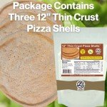 Low Carb Thin Crust Pizza Shells - 3 Pack