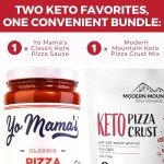 Keto Pizza Sauce & Crust Bundle - Low Carb