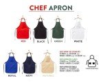 Customizable Pizza Apron with Name and Pockets