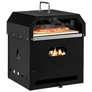 4-in-1 Outdoor Pizza Oven with Convenient Handle