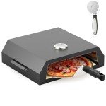 Portable Outdoor Pizza Oven with Peel & Cutter