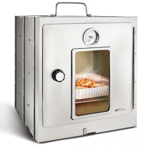 Portable Camping Oven for Baking Bread and Muffins