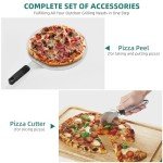 Portable Outdoor Pizza Oven with Peel & Cutter