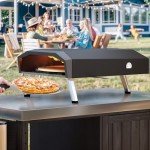YITAHOME Portable Outdoor Gas Pizza Oven 13 Inch