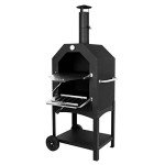 Portable Wood-Fired Pizza Oven for Outdoor Fun