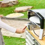 20" Portable Gas Pizza Oven with Rotating Stone