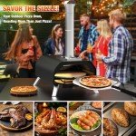 GRILIFE 12" Portable Outdoor Pizza Oven