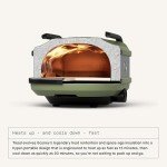 Gozney Tread Portable Propane Pizza Oven - Olive