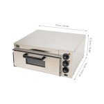 1800W Electric Indoor Pizza Oven for Large Pizzas