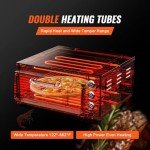 14" Electric Countertop Pizza Oven - Stainless Steel