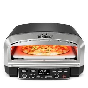 Big Horn Outdoors 14-Inch Electric Pizza Oven