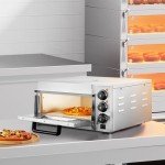 14" Electric Countertop Pizza Oven - Stainless Steel