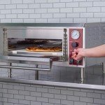 Single-Deck Electric Pizza Oven - Cooks 18" Pizzas