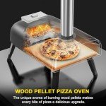Portable Stainless Steel Wood-Fired Pizza Oven