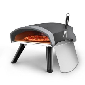 Portable 12" Propane Gas Pizza Oven for Outdoors