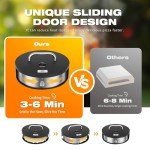 Portable Grill Pizza Oven with Accessories and Recipes