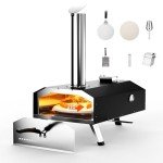 Portable Wood Fired Pizza Oven for Outdoor Fun
