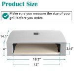 Portable Grill Pizza Oven Kit with Stone & Peel