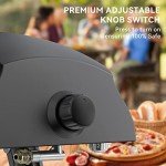Portable 12" Propane Gas Pizza Oven for Outdoors