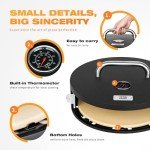 Portable Grill Pizza Oven with Accessories and Recipes