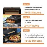 BakerStone 12" Outdoor Pizza Oven for Grills