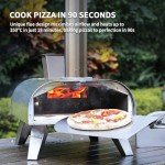 12" Portable Multi-Fuel Outdoor Pizza Oven