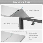 Movable Pizza Oven Grill Table with Storage