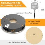 Portable Outdoor Pizza Oven for Grill & Stone