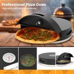 Portable Outdoor Pizza Oven for Grill & Stone