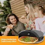 Portable Outdoor Pizza Oven for Grill & Stone