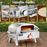 Portable Outdoor Gas Pizza Oven & Grill
