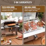 Portable Outdoor Gas Pizza Oven & Grill