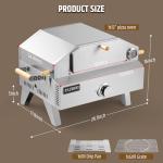 Portable Outdoor Gas Pizza Oven & Grill