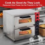 Double Deck 16-Inch Electric Pizza Oven