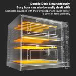 Double Deck 16-Inch Electric Pizza Oven