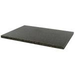 Kota Japan Premium Non-Stick Natural Black Granite Stone Pastry Cutting Board Slab 12" X 16" with No-Slip Rubber Feet for Stability and to Protect your Countertops | Easy to Clean | Stays Cool
