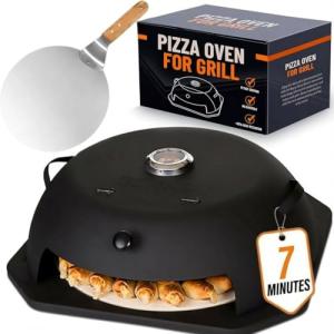 HeatGuard Pro Portable Pizza Oven for Grill