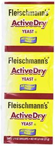 Fleischmann's Active Dry Yeast, 0.75 oz Pack of 9