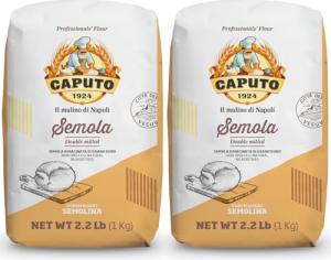 Caputo Semolina Flour 4-Pack for Pizza