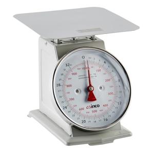Winco SCAL-62 2-Pound/1kg Scale with 6.5-Inch Dial