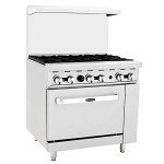 Atosa CookRite 36" Gas Range with Oven