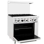 Atosa CookRite 36" Gas Range with Oven