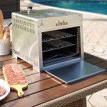 Portable Propane Infrared Grill with Pizza Stone