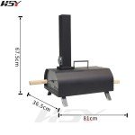 Portable 11-Inch Wood-Fired Pizza Oven